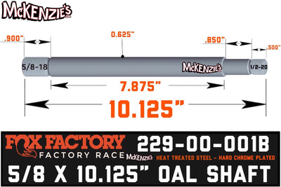 229-00-001B Fox Shock Shaft