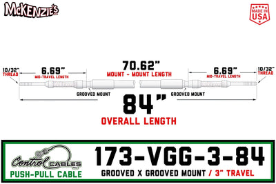 Control Cable 173-VGG-3-84