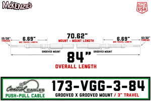 Control Cable 173-VGG-3-84