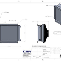 CBR 9835 Large Oil Cooler