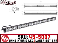 Baja Designs 45-5007 | OnX6 50" Bar | Hybrid LED & Laser