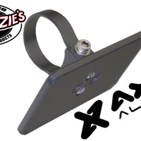 Billet Axia Green Sticker Mount - 4.00" x 2.55"