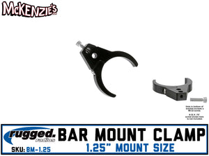 Rugged 1.25" Bar Mount Clamp | BM-1.25