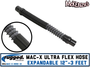 Rugged MAC-X Pumper Hose | Expandable 12"-36" | MAC-X-HOSE-12