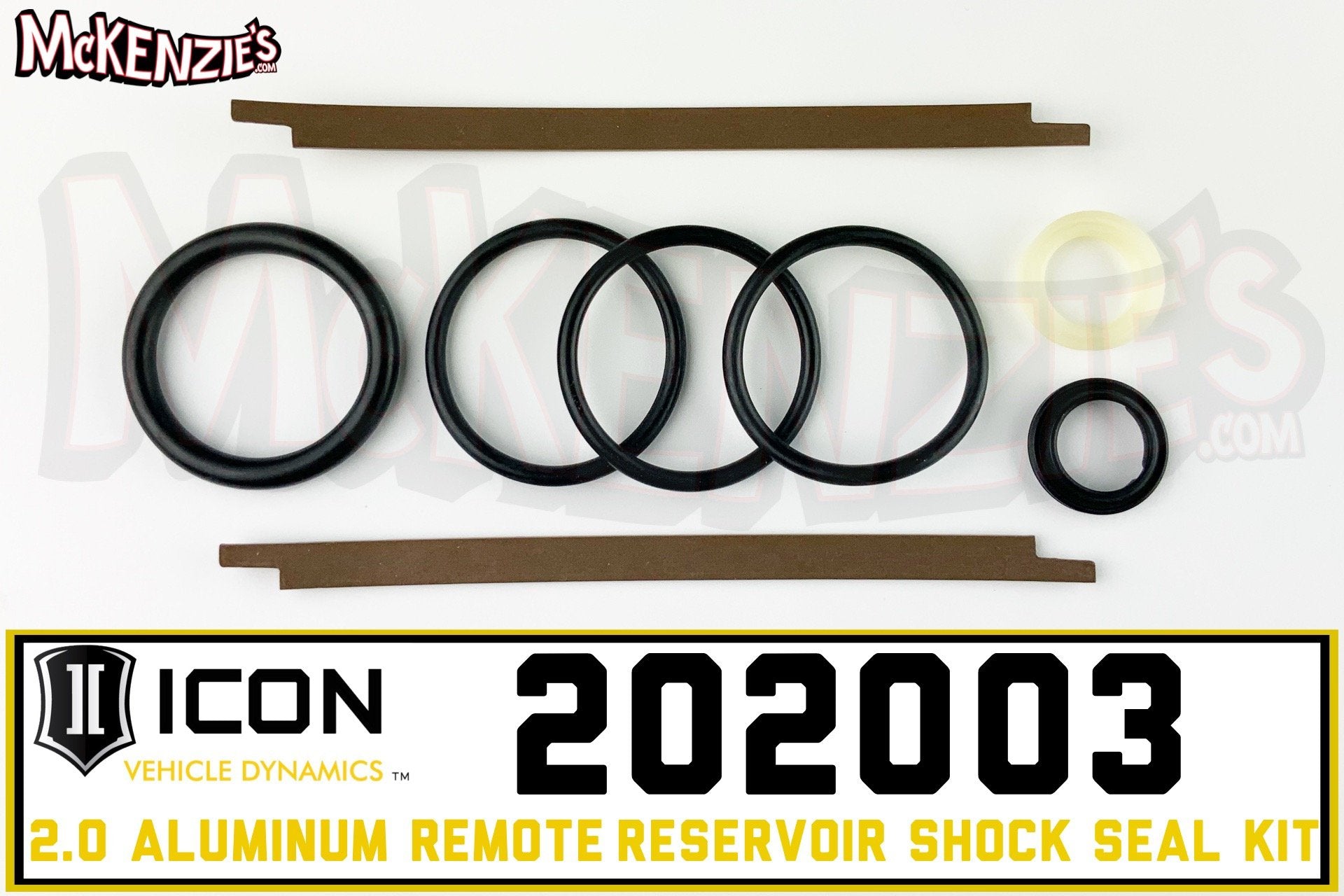 Icon 202003 Shock Seal Kit | 2.0 Aluminum Remote Reservoir| McKenzie's
