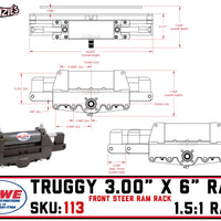 Howe Trophy Truck Rack Dimensions 113