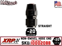 -20AN 0˚ Triple Sealed Hose End | Non-Swivel | XRP 100020BB