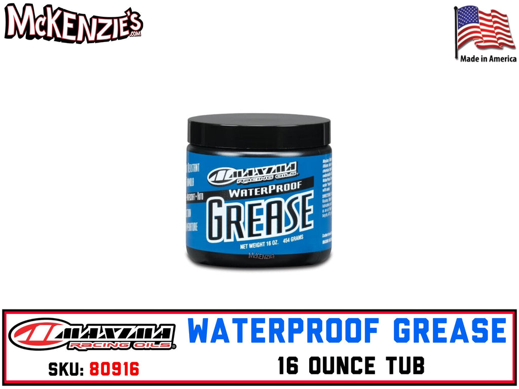 Waterproof Grease | 16 Ounce Tub | Maxima 80916