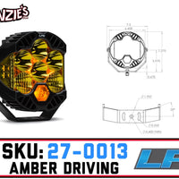 Baja Designs 27-0013 | LP6 Driving Combo | Amber LED