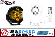 Baja Designs 27-0013 | LP6 Driving Combo | Amber LED