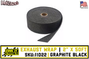 2" x 50ft Header Wrap |  Graphite Black | Thermo Tec 11022