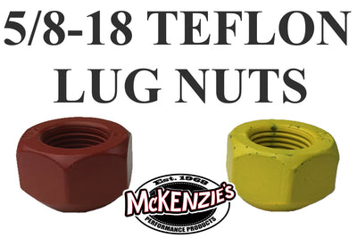 5/8-18 Teflon Coated Lug Nuts - 45 Degree Taper