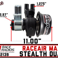 Raceair Max Stealth Dual | PCI 2139