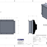 CBR 9836 Large Oil Cooler