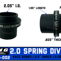 King Shocks 20305-002 | 2.0 Shock Coil Slider | Race Series