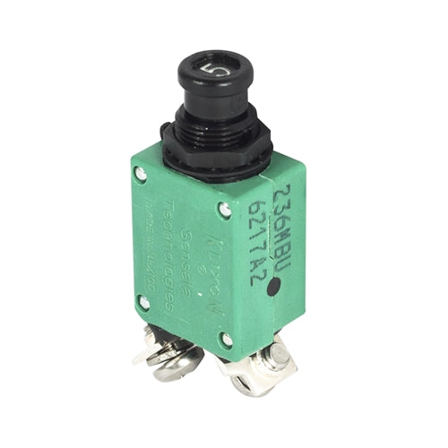 Klixon Push Button Breakers - 2TC Series - 5/10/15/20/25 AMP