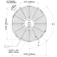 Spal 30101504 Puller Fan VA10-AP50/C-25A