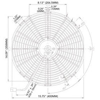 Spal 30101516 Puller Fan VA18-AP51/C-41A