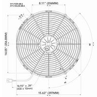 Spal 30102049 Puller Fan VA18-AP71/LL-59A