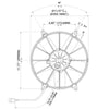 Spal 30102040 Pusher Fan VA03-AP70/LL-37S