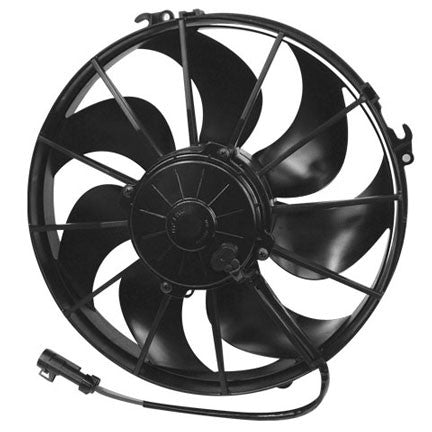 Spal 30103011 Low Profile 5-1/4 Paddle Blade Puller Heat Exchanger Or Oil Cooler Fans 342 CFM Spal 30103011 Low Profile 5-1/4 Paddle Blade Puller Heat Exchanger Or Oil Cooler Fans 342 CFM