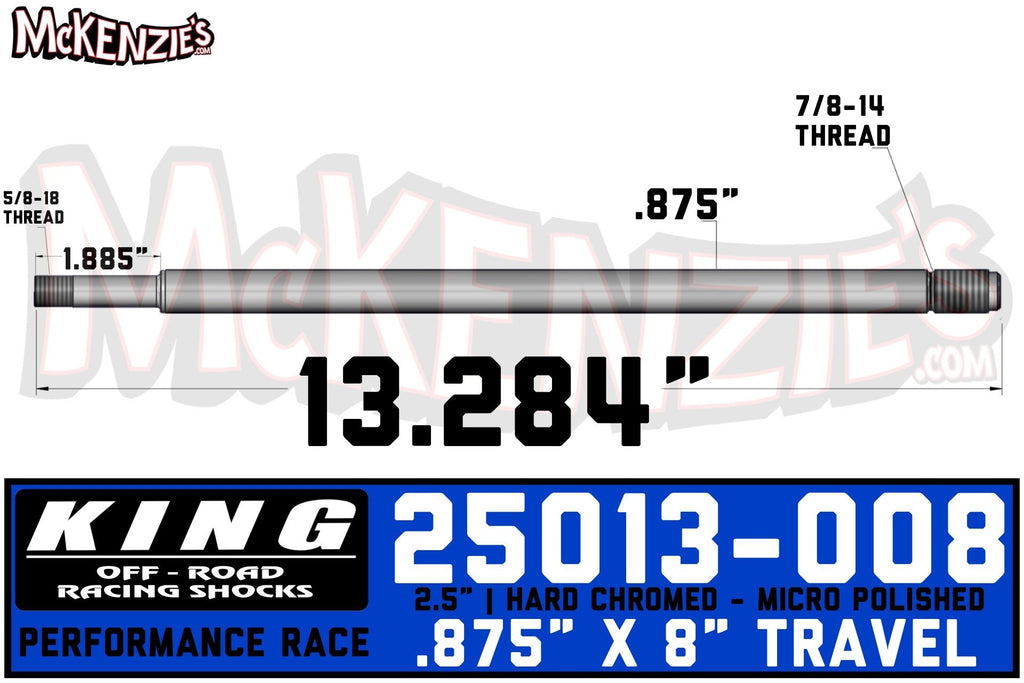 King 25013-008 | 2.5" x 7/8 Shaft