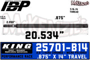 King 25701-B14 | 2.5" x 7/8 IBP Shaft