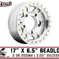 17X6.5 Ultra X103 Beadlock Wheel | 5 on 205 VW Pattern | 7852MPBL-19