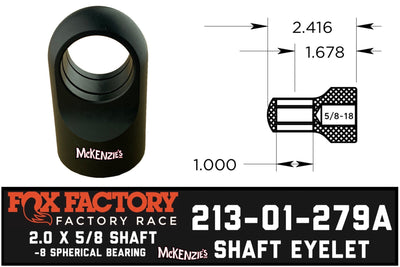 Fox 213-01-279A Shaft eyelet
