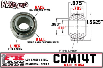 FK Bearing COM14T