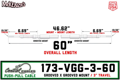 Control Cable 173-VGG-3-60