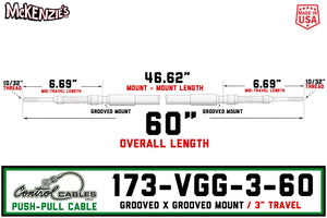 Control Cable 173-VGG-3-60