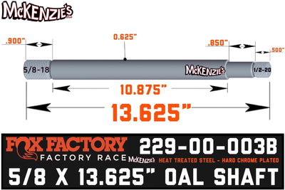 229-00-003B Fox Shock Shaft