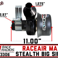 Raceair Max Stealth Big Single | PCI 3306