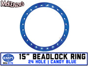 15" Empi Race-Trim Beadlock Ring | Candy Blue | EMPI 9775