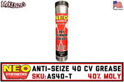 Neo Anti-Seize Moly CV Grease | Grease Gun Cartridge | NEO AS40-T