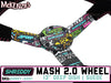 Shreddy MASH 2.0 Steering Wheel | 13" Suede x 3" Dish 6-Bolt | PRP SHRDY-G241