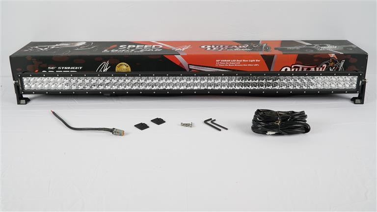 Outlaw LED Straight OSRAM Light Bars