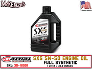 SXS Synthetic 5W-50 | 1 Liter | MAXIMA 30-18901