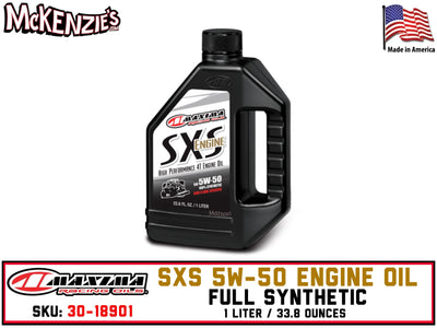 SXS Synthetic 5W-50 | 1 Liter | MAXIMA 30-18901