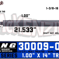 King Shocks 30009-W14 | 1.00" X 14" Travel Shaft | 3.0/3.5 Race Series