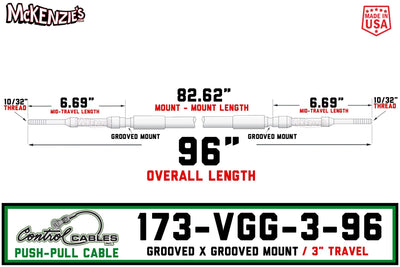 Control Cable 173-VGG-3-96