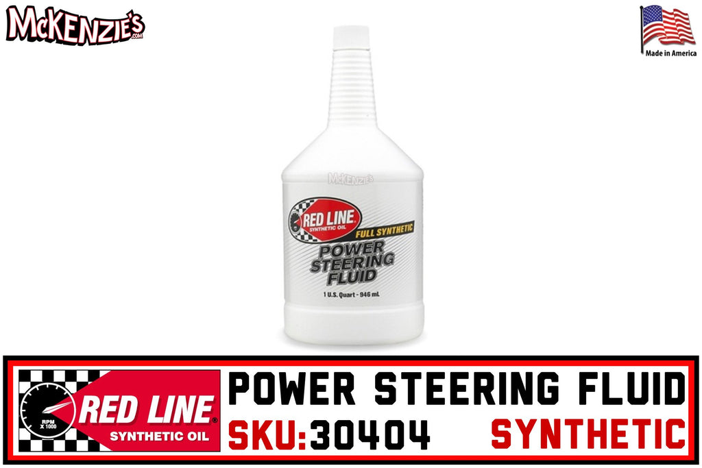 Redline 30404 | Synthetic Power Steering Fluid | Quart