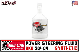 Redline 30404 | Synthetic Power Steering Fluid | Quart