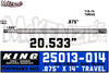 King 25013-014 | 2.5 x 7/8 Shaft