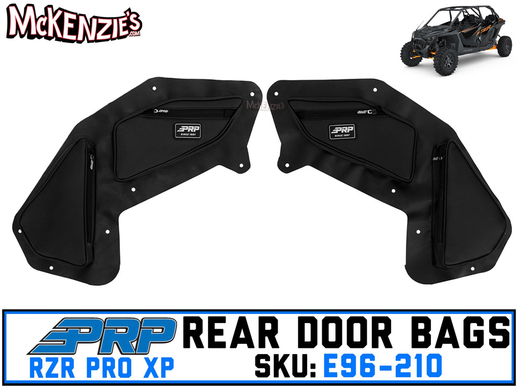 Rear Door Bags w/Knee Pad | RZR Pro XP | PRP E96-210