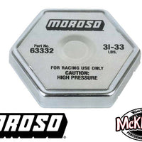 Racing Radiator Cap 31-33 PSI - Moroso