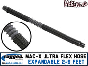 Rugged MAC-X Pumper Hose | Expandable 24"-72" | MAC-X-HOSE-BLK