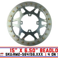 SXS 4 on 156mm Forged Beadlock Wheel | CUSTOM Backspacing | ProAm RM2