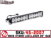 Baja Designs 45-2007 | OnX6 20" Bar | Hybrid LED & Laser